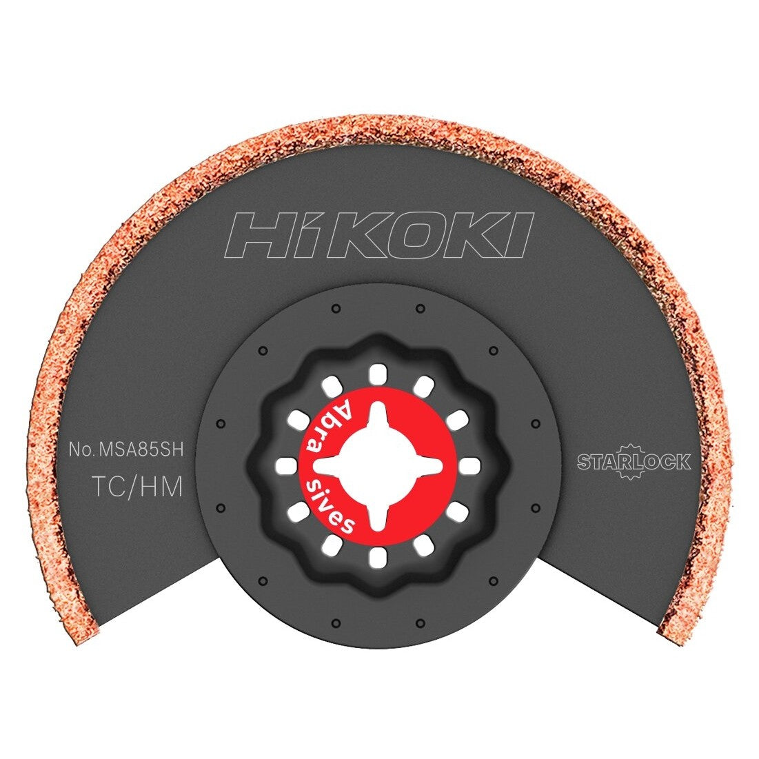 Hikoki 782761 - Hoja multiherramienta abrasiva TC STARLOCK MSA85SH