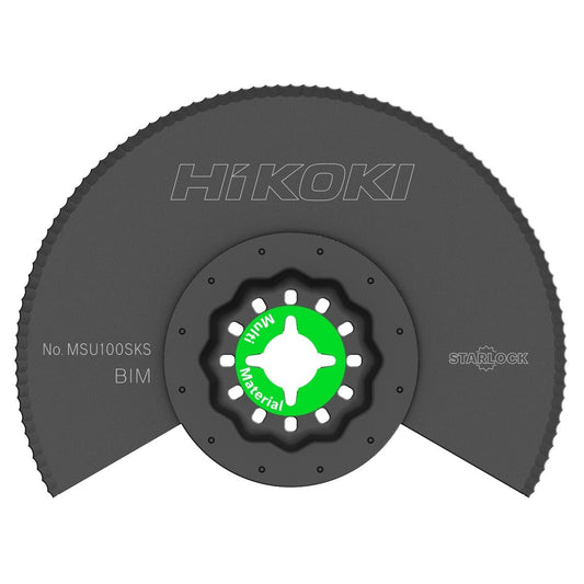 Hikoki 782786 - Cuchilla multiherramienta multimaterial BIM STARLOCK MSU100SKS