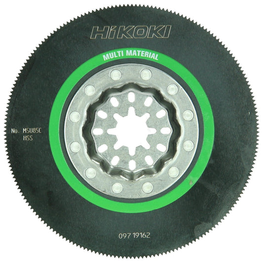 Hikoki 782788 - Cuchilla multiherramienta multimaterial HSS STARLOCK MSU85C