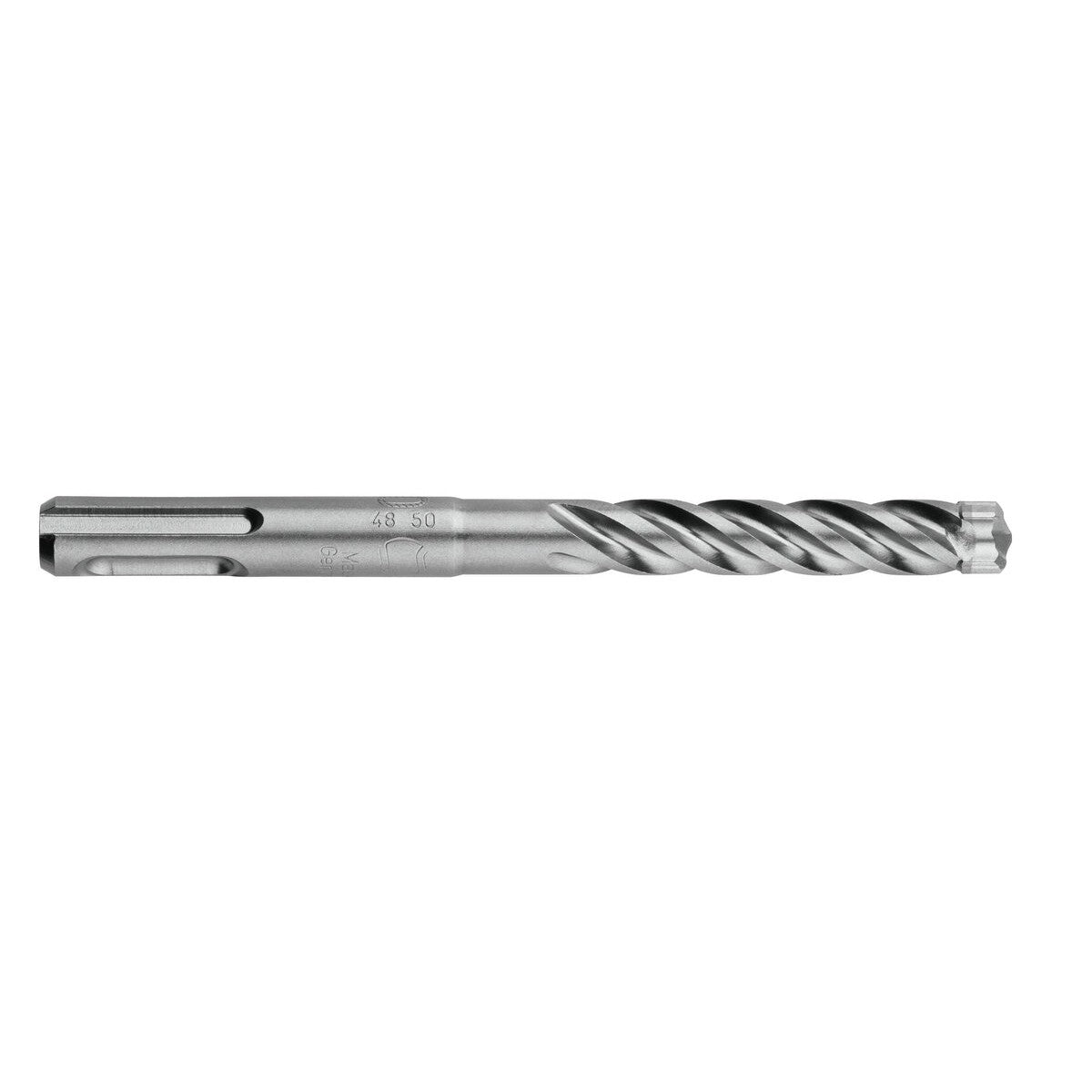Hikoki 783231 - Broca para martillo SDS-Plus con cabeza carburo (FCH) 4 cortadores 10 x 50/115 mm