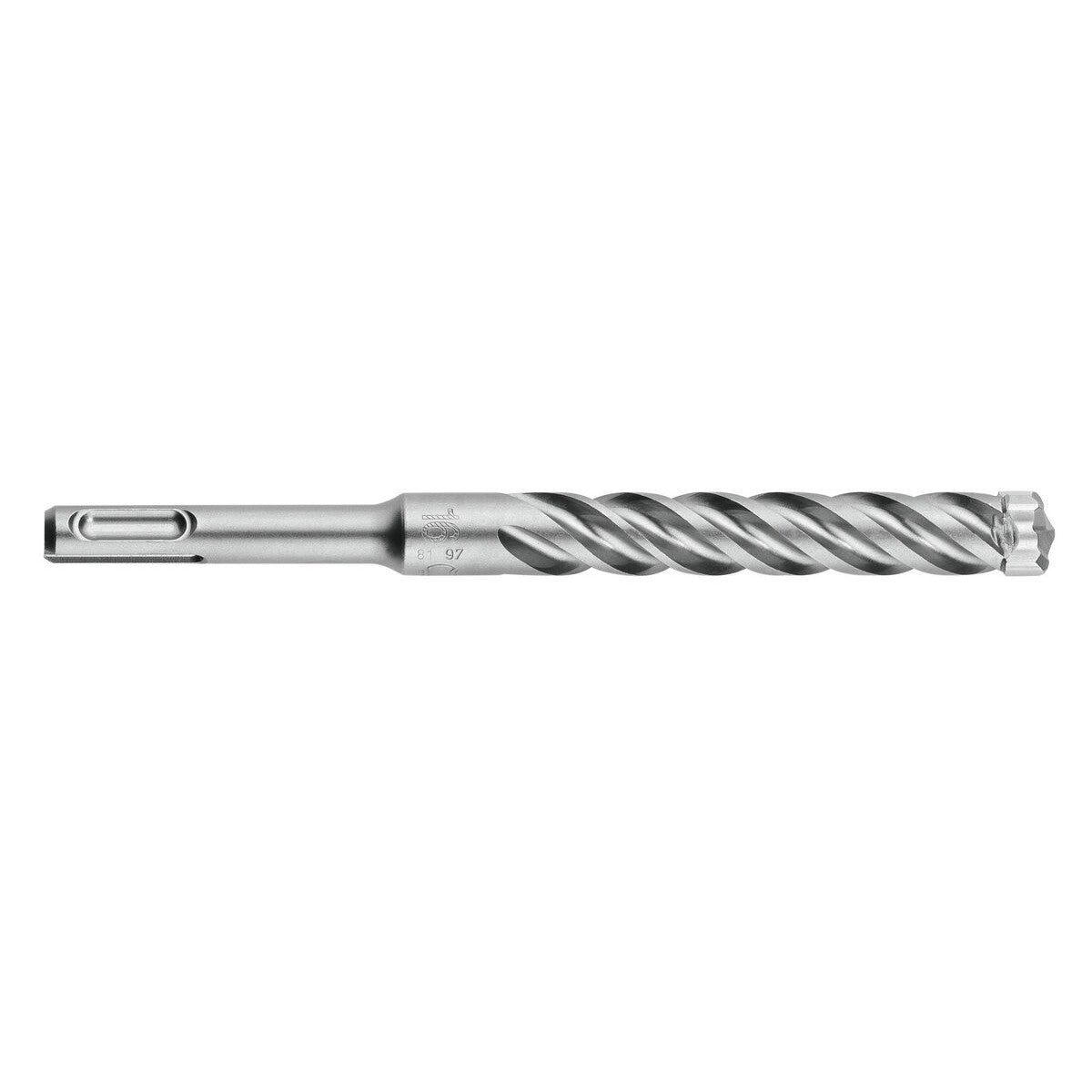 Hikoki 783262 - Broca para martillo SDS-Plus con cabeza carburo (FCH) 4 cortadores 15 x 100/165 mm