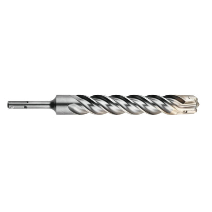 Hikoki 783284 - 10 brocas para martillo SDS-Plus 4 cortadores 28 x 200/250 mm