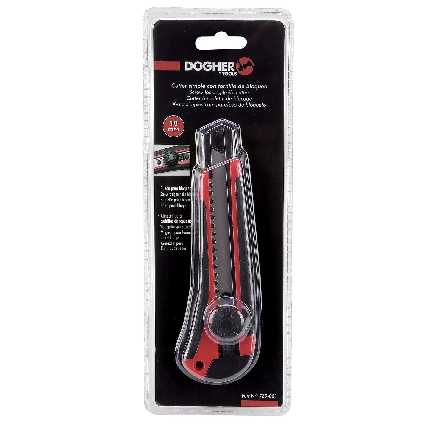 Dogher 789-001 - Cutter Bimat. Tornillo De Bloqueo 18Mm