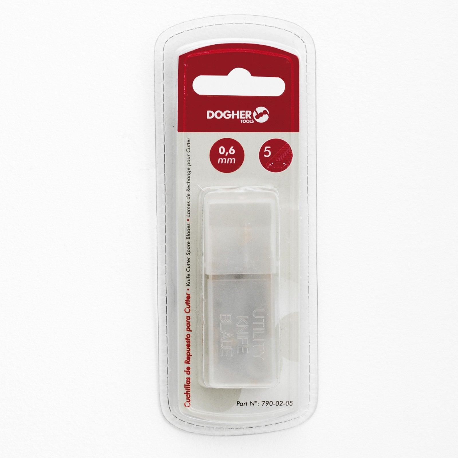 Dogher 790-02-05 - Hojas Rec.Cutter Seg. Y Abat. T/Gancho