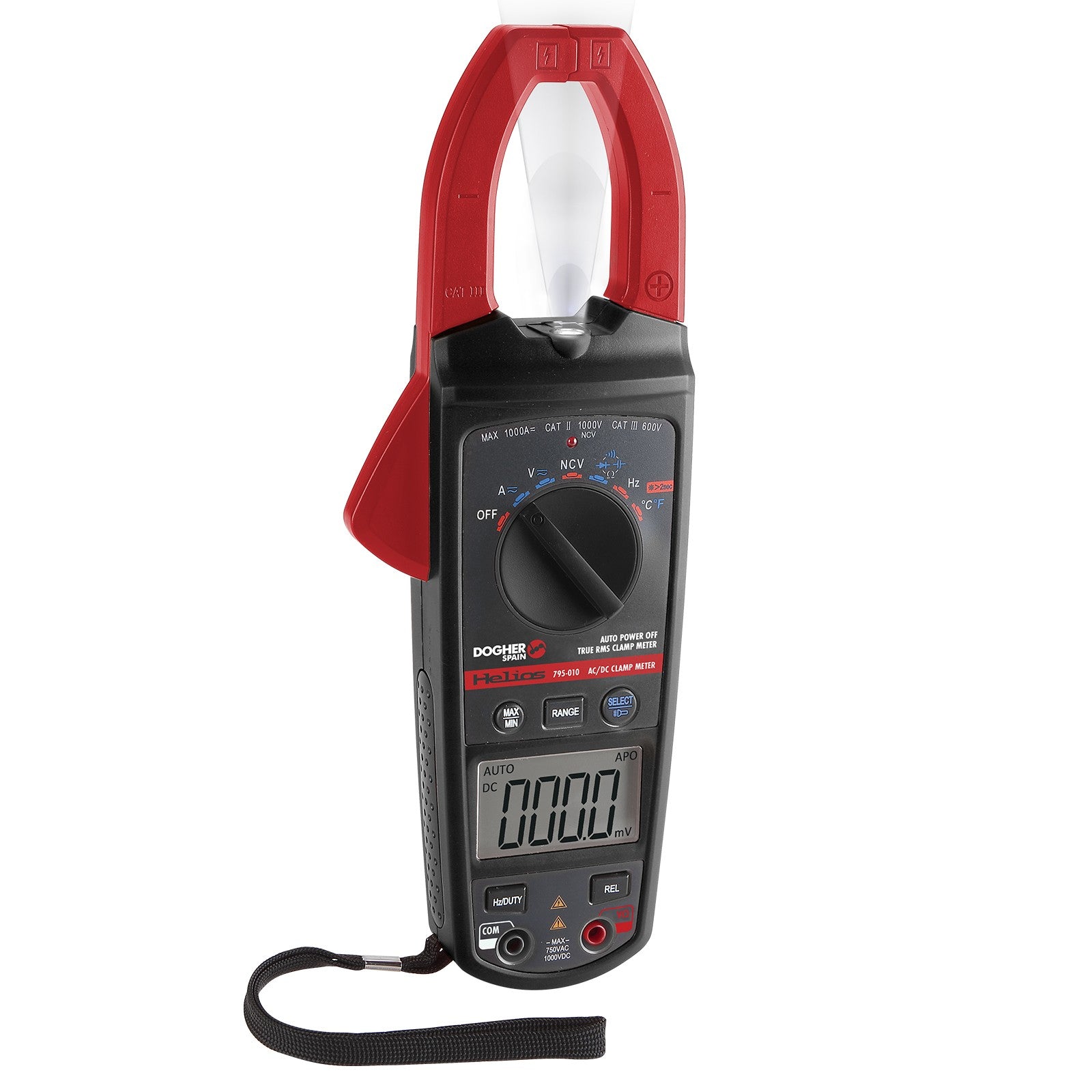 Dogher 795-010 - Pinza Amperi. Elecpro Helios Catiii600V