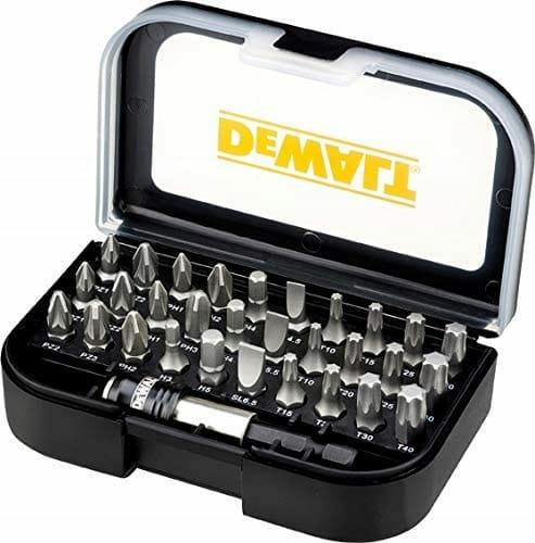 DeWalt DT7944TS-QZ - Juego de puntas de atornillar con pantalla de mostrador (12 x DT7944S), color negro y amarillo