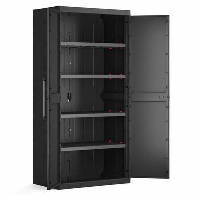 Keter Detroit XL - Armario multiusos alto 89 x 182 x 54 cm
