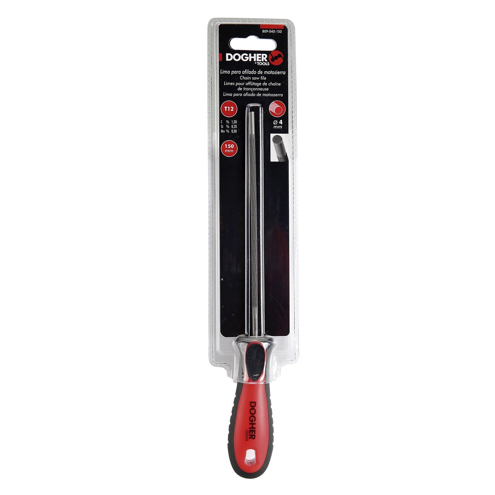 Dogher 809-040-150 - Lima Motosierra 4,0X150Mm