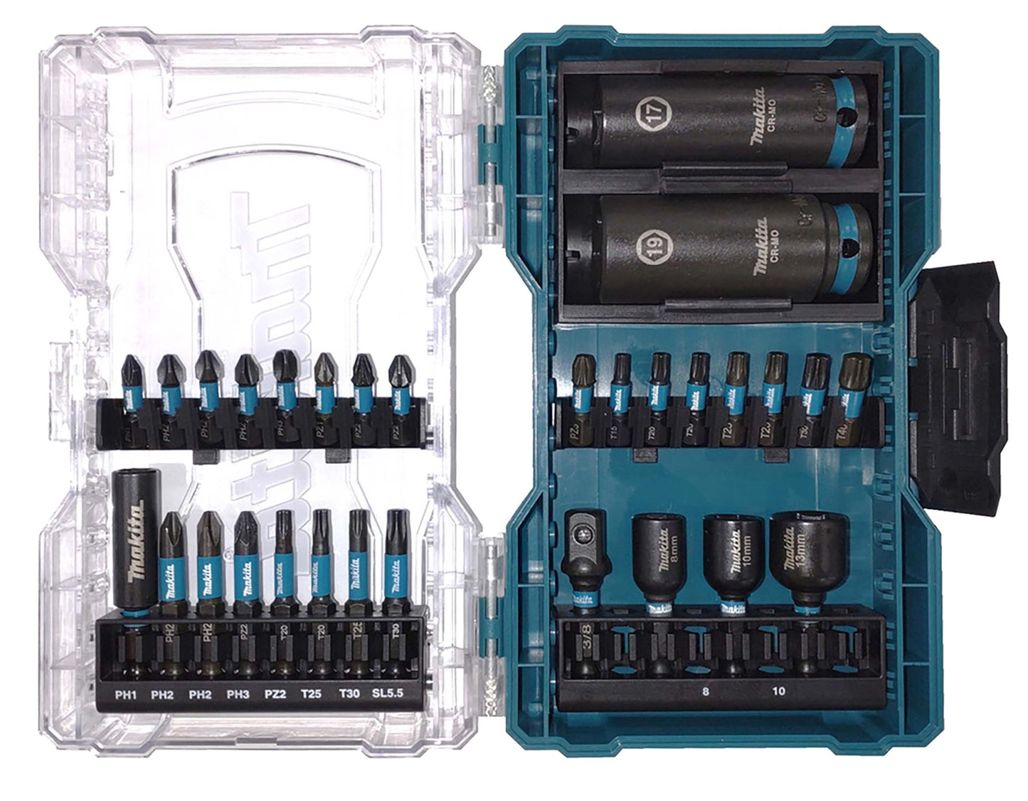 Makita E-22903 - Juego de 30 brocas negras de impacto (Lote de 30 uds)