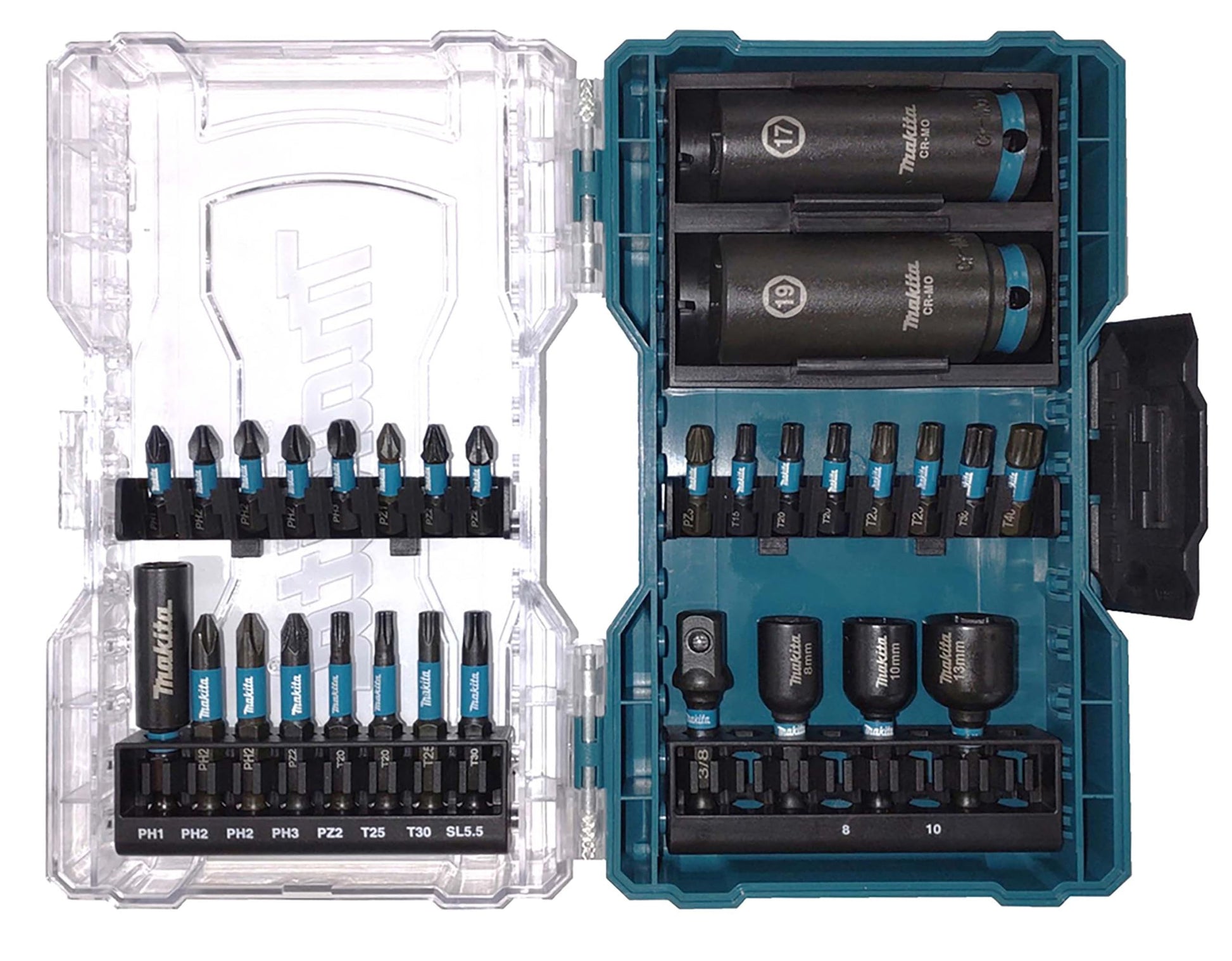 Makita E-22903 - Juego de 30 brocas negras de impacto (Lote de 30 uds)