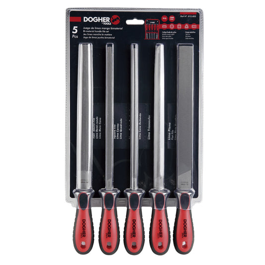 Dogher 815-003 - J.Limas Mixto 250Mm 5 Piezas En Blister