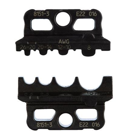 8151-3 - Juego de matrices de engarce f. unisol. Conector de engarce - Ferrotecnia