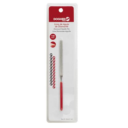 Dogher 816-01-160 - Lima Aguja Diamante Plana 160Mm