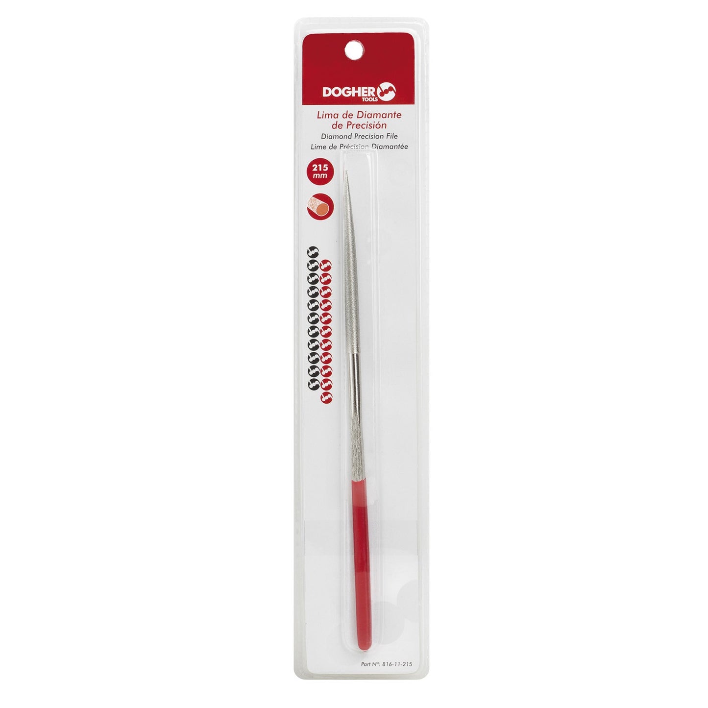 Dogher 816-11-215 - Lima Precision Diamante Redonda 215Mm