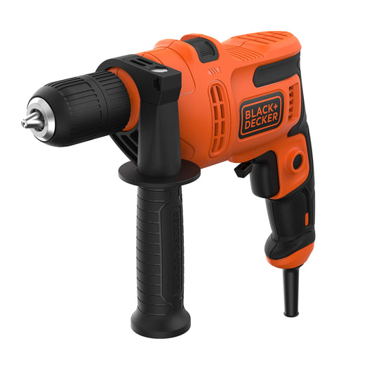 BLACK+DECKER beh200 K-qs taladro de percusión filaire-500 W-poignée lateral para Plus de confort-livrée en maletín