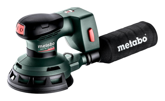 Metabo 600146850 - Lijadora excéntrica SXA 18 LTX 125 BL 18 V, 125 mm, sin batería ni cargador