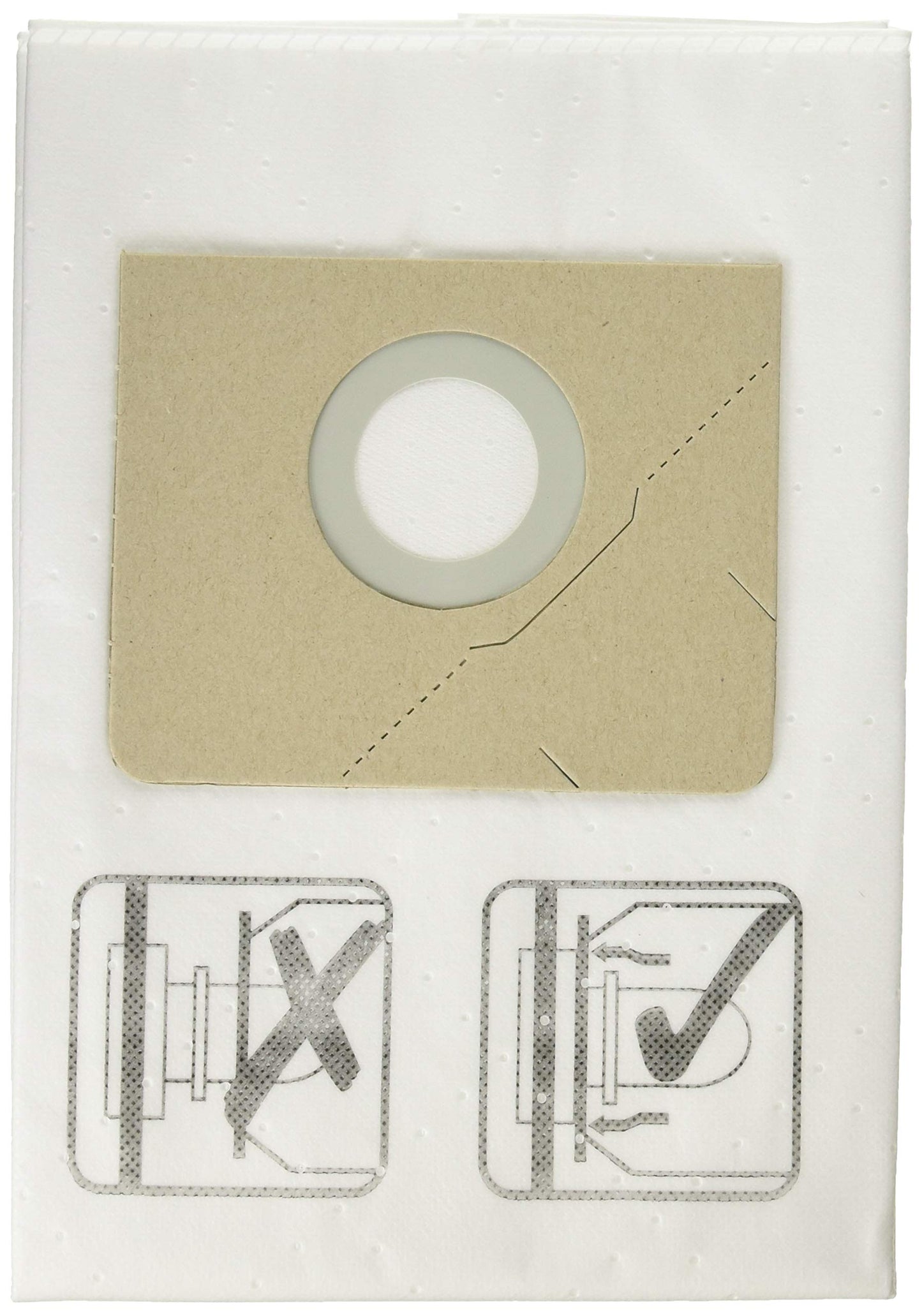 Kärcher 6.907-479.0 - Bolsas filtrantes de vellón para aspiradores NT 35/1, clase M, 5 uds