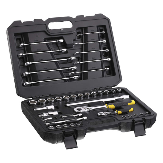 STANLEY STMT82832-1 - Juego de llaves de vaso de 41 piezas