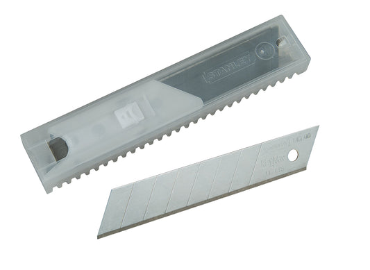 Stanley 2-11-718 - Hojas de cúter FatMax segmentadas 18 mm, 10 uds