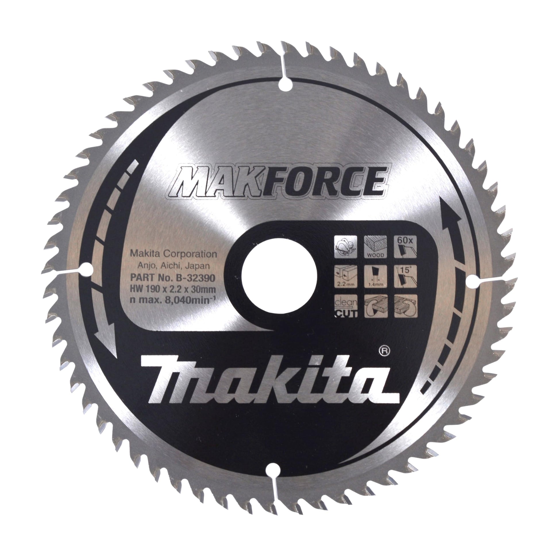 Makita B-32390 - DISCO HM 190/30/60D STANDARD