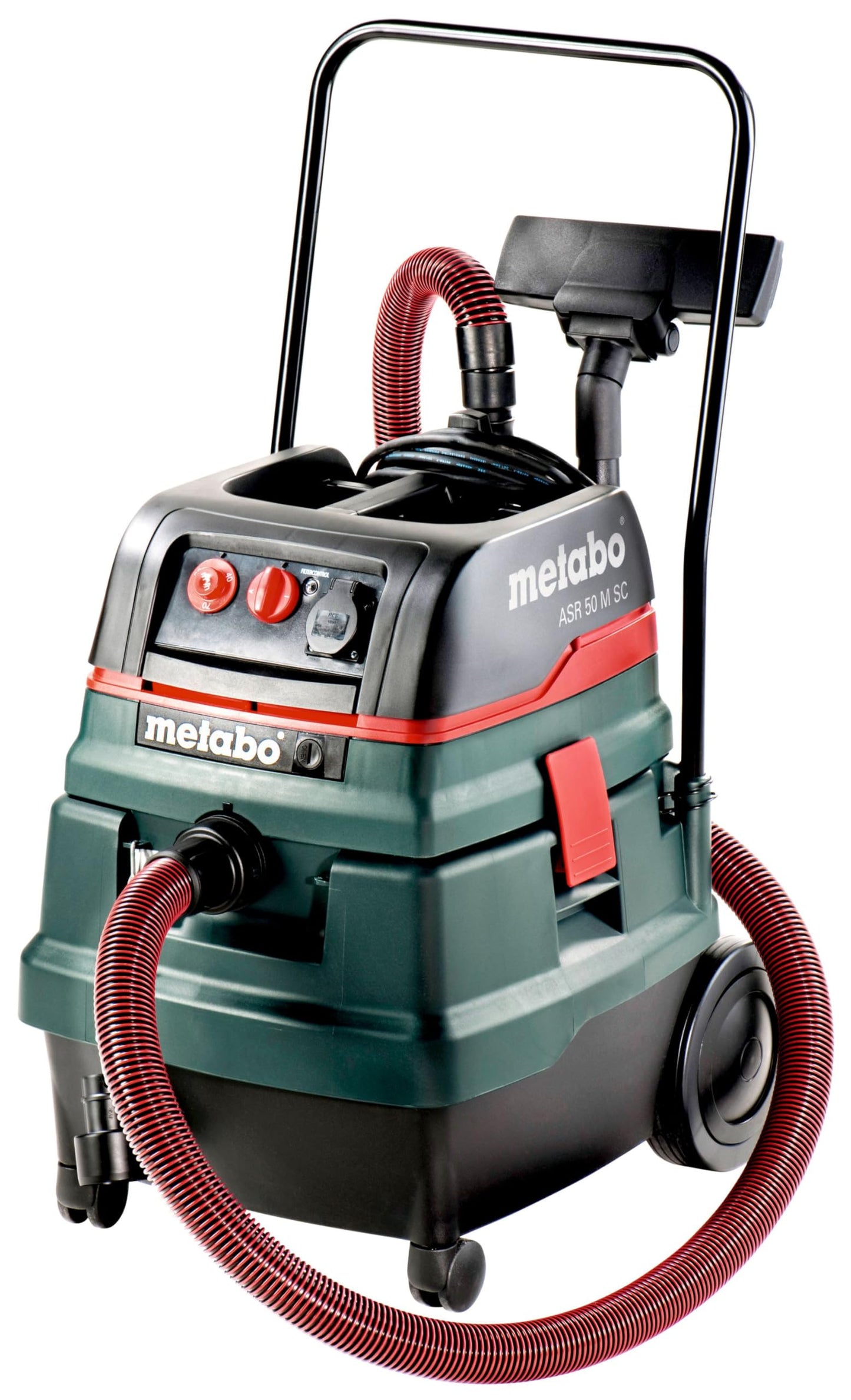 Metabo 602045000 - Aspirador en seco y húmedo ASR 50 M SC 1400 W 50 l, clase M