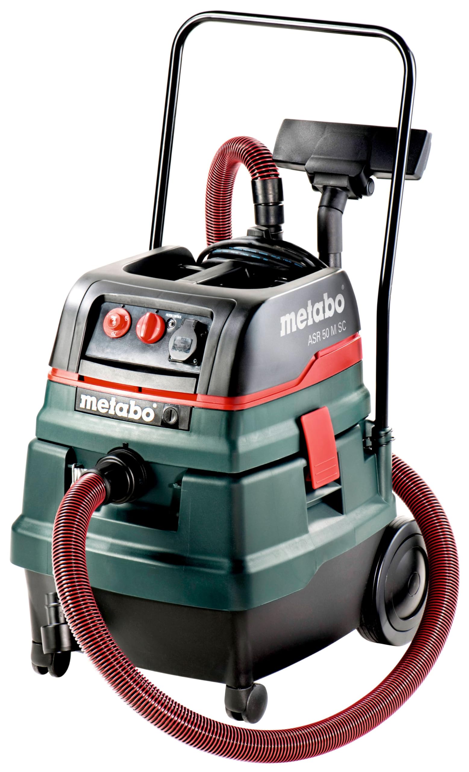 Metabo 602045000 - Aspirador en seco y húmedo ASR 50 M SC 1400 W 50 l, clase M
