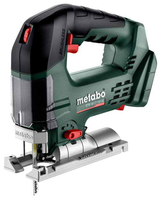 Metabo 601055850 - Sierra de calar de batería STB 18 LT 130 BL 18 V, sin batería ni cargador