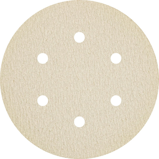 Klingspor 146948 - Disco de lija con velcro PS 33 BK, grano 180, 150 mm, perforación GLS3