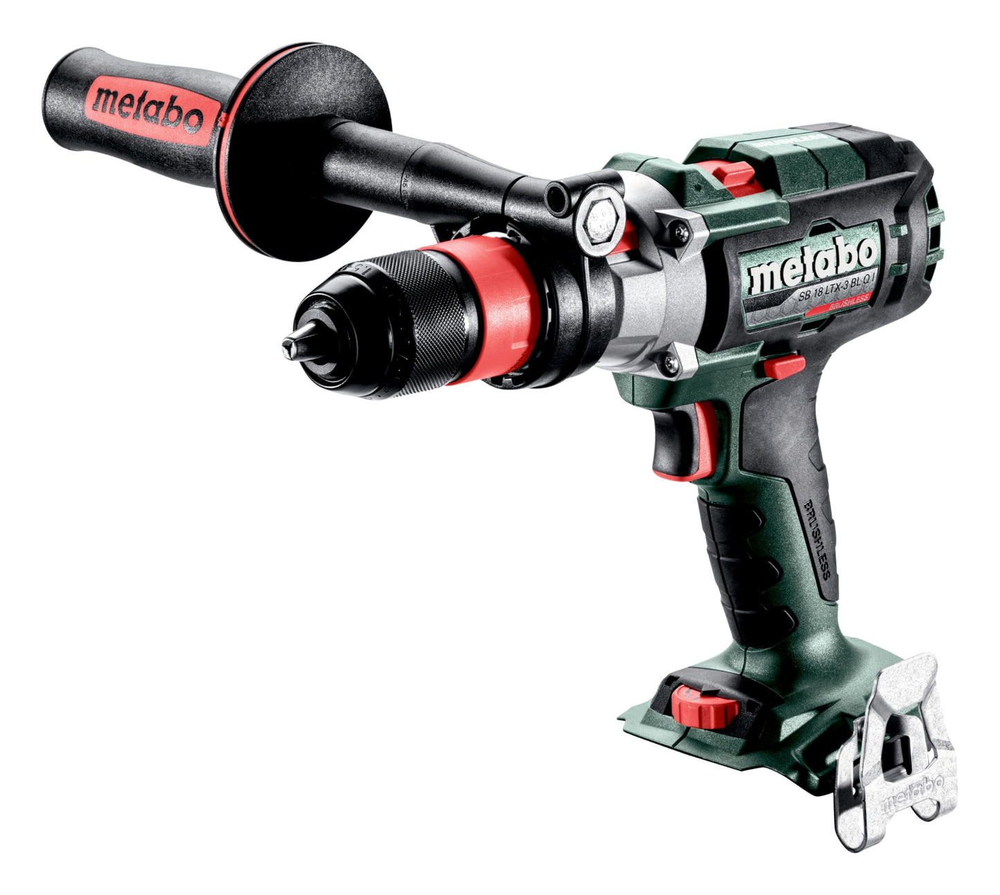 Metabo 603185850 - Taladro atornillador de percusión 18V SB 18 LTX-3 BL Q I, sin batería ni cargador
