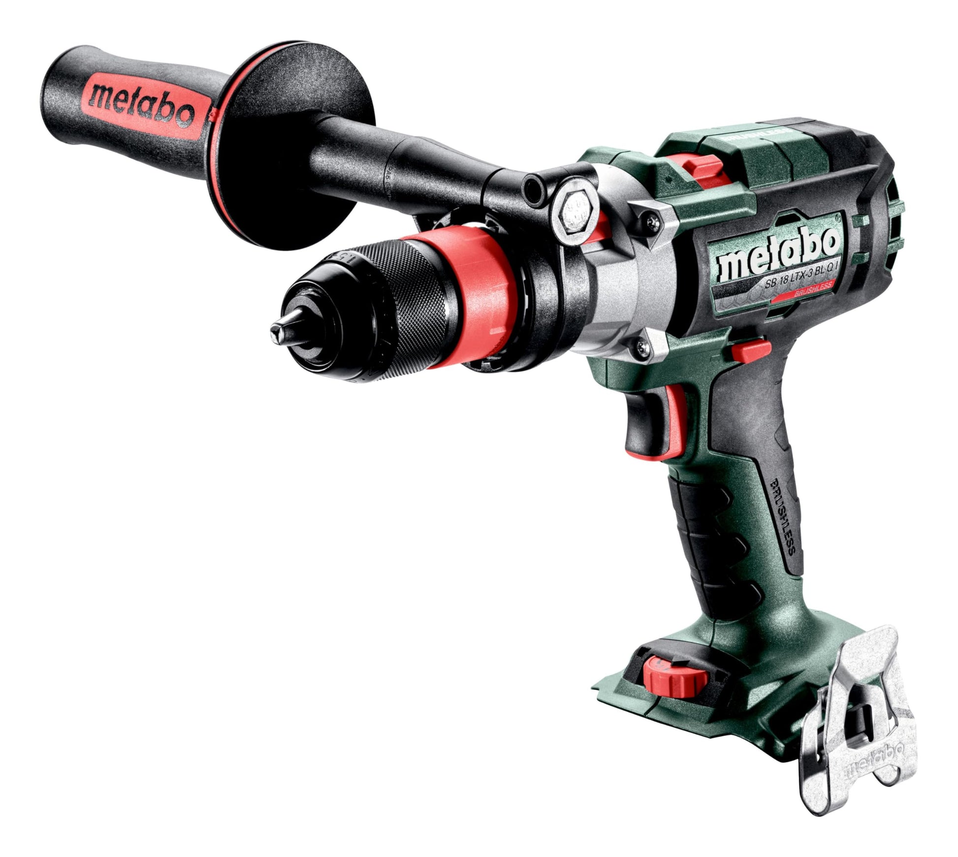 Metabo 603185850 - Taladro atornillador de percusión 18V SB 18 LTX-3 BL Q I, sin batería ni cargador