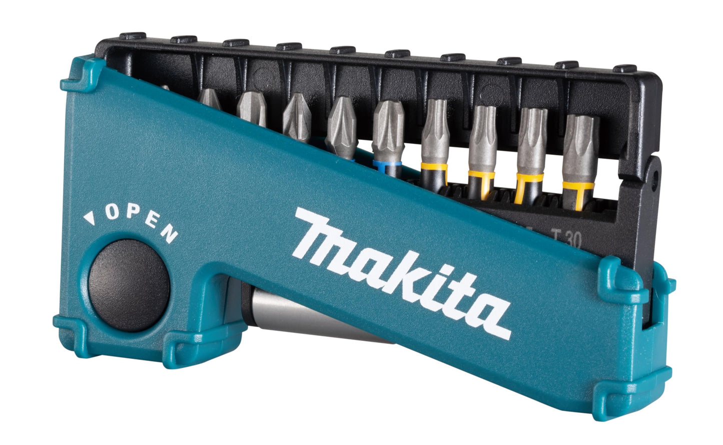 Makita E-03567 - Juego de puntas para destornillador de impacto Premier - PH/PZ/T Hexagonal de 1/4" Forma C 25 mm (Lote de 11 uds)