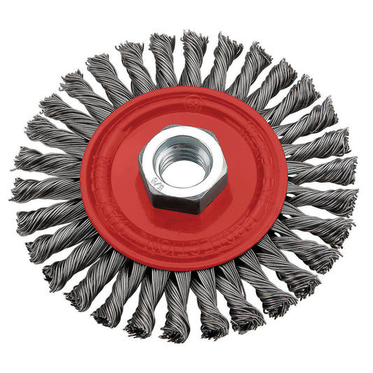 Dogher 825-065 - Cepillo Taza Trenzado A.Gris 65X0,5Mm