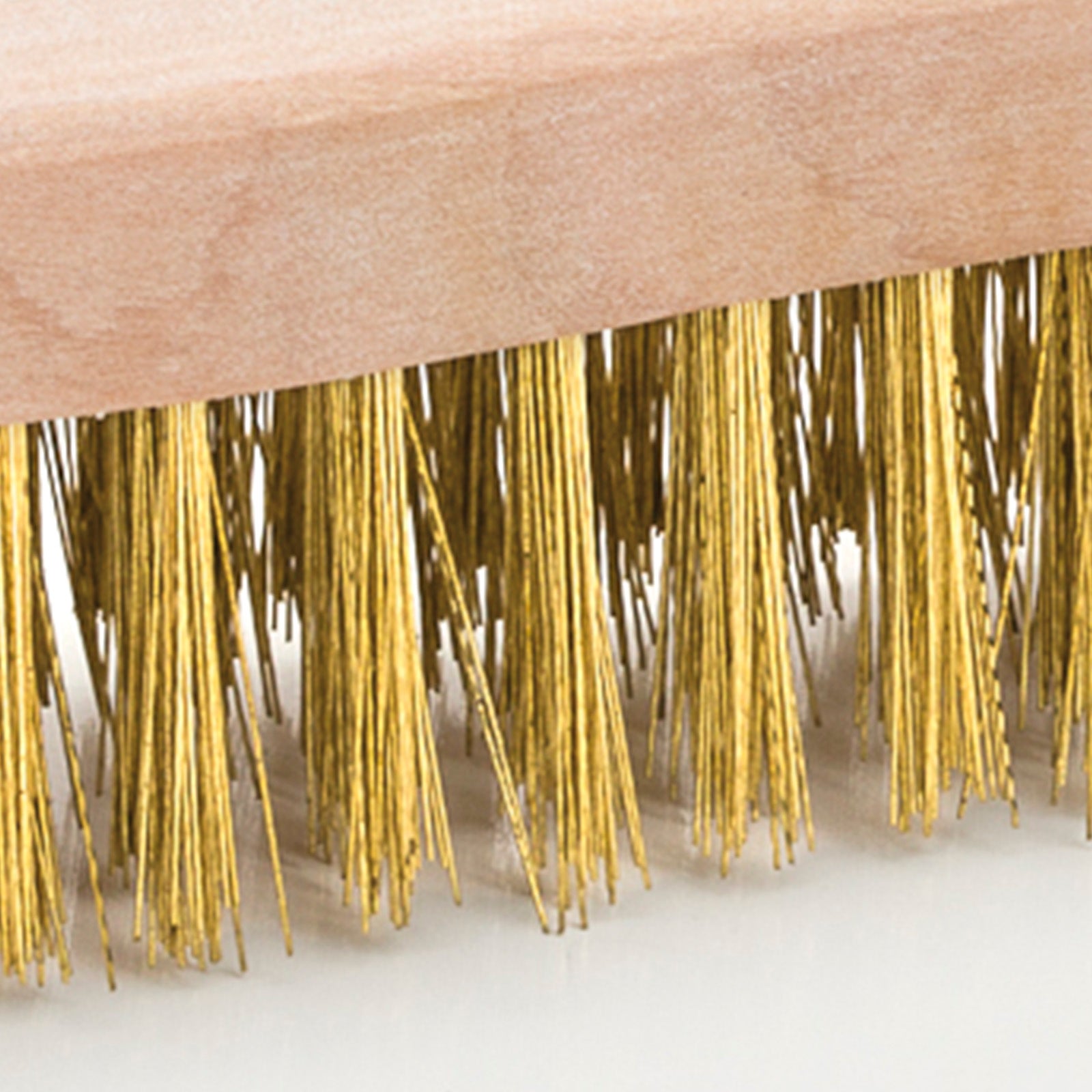 Dogher 830-001 - Cepillo Mango Madera Laton 5X15X200Mm
