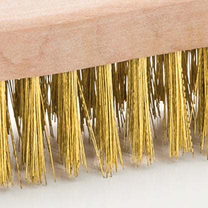 Dogher 830-001 - Cepillo Mango Madera Laton 5X15X200Mm