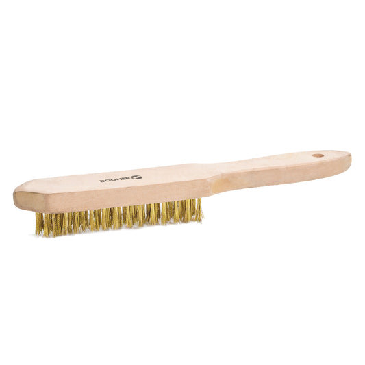 Dogher 830-003 - Cepillo Mango Madera Laton 5X15X290Mm