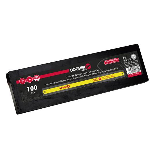 Dogher 840-057 - Pack 100Hojas Bimet 300X13X0,65 18/28Tpi