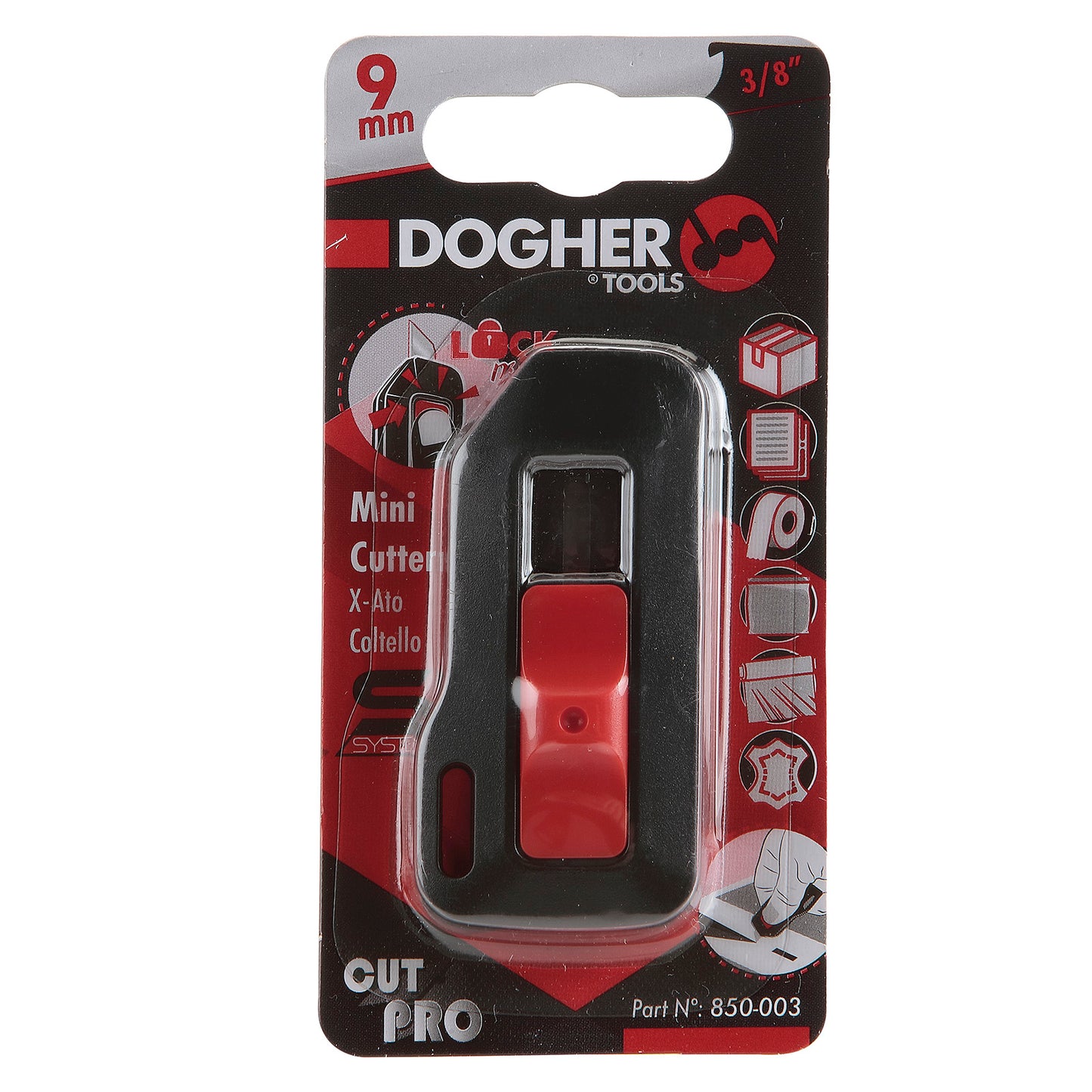Dogher 850-003 - Minicutter Security System 60X30Mm