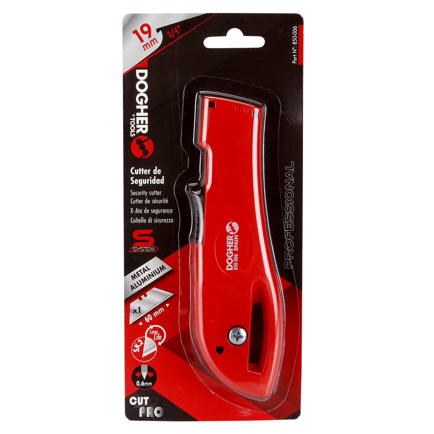 Dogher 850-006 - Cutter Alu Cutpro Secursystem Trblade