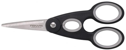 Fiskars Tijeras de cocina, Longitud total: 22 cm, Acero de calidad/Plástico, Functional Form, 1003034