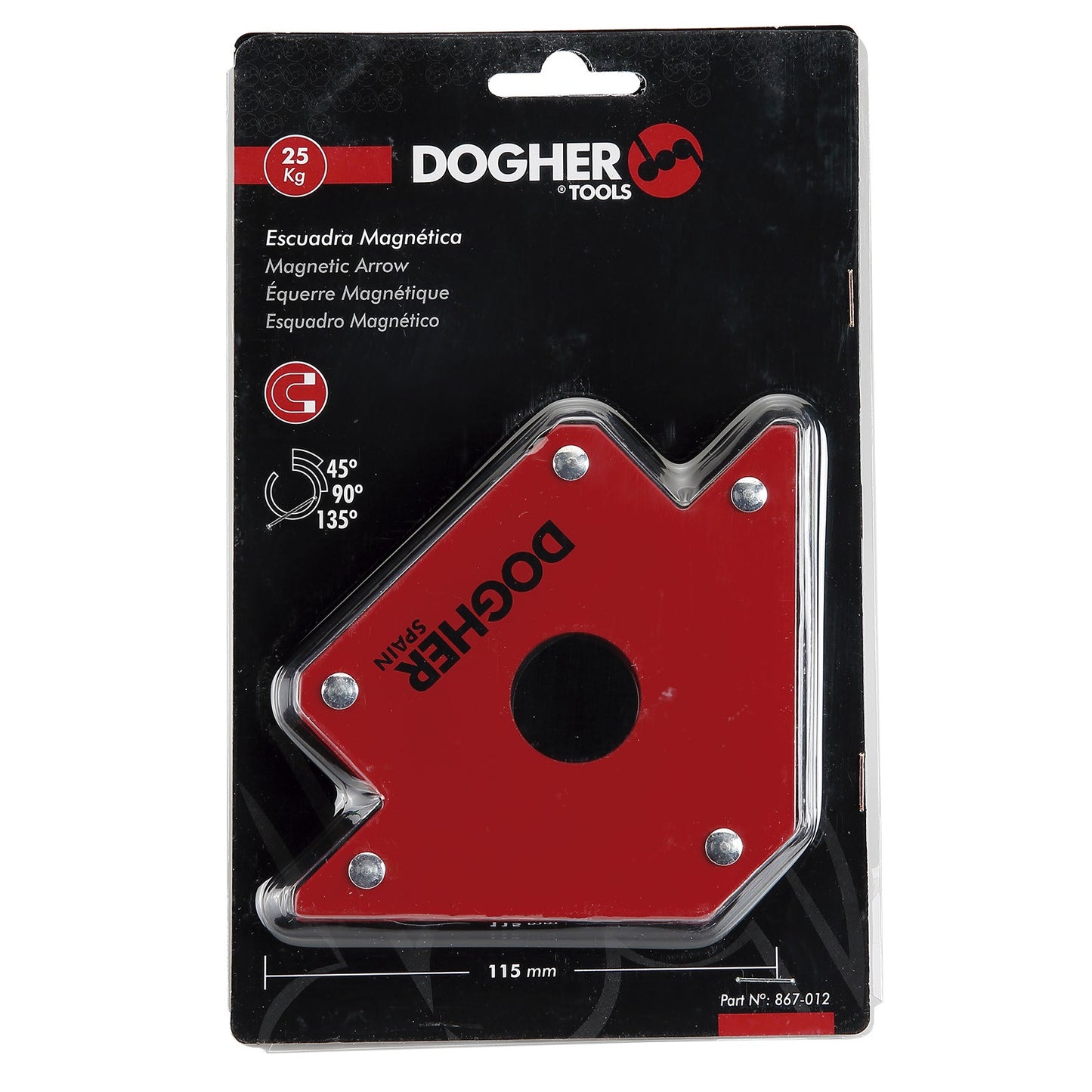 Dogher 867-013 - Angulo Magnetico 36Kgs