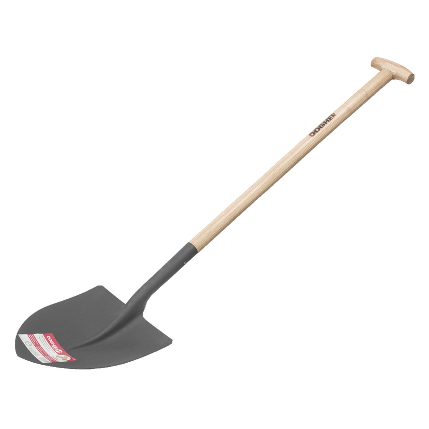 Dogher 870-015 - Pala Punta M/Madera Muleta 1,3M