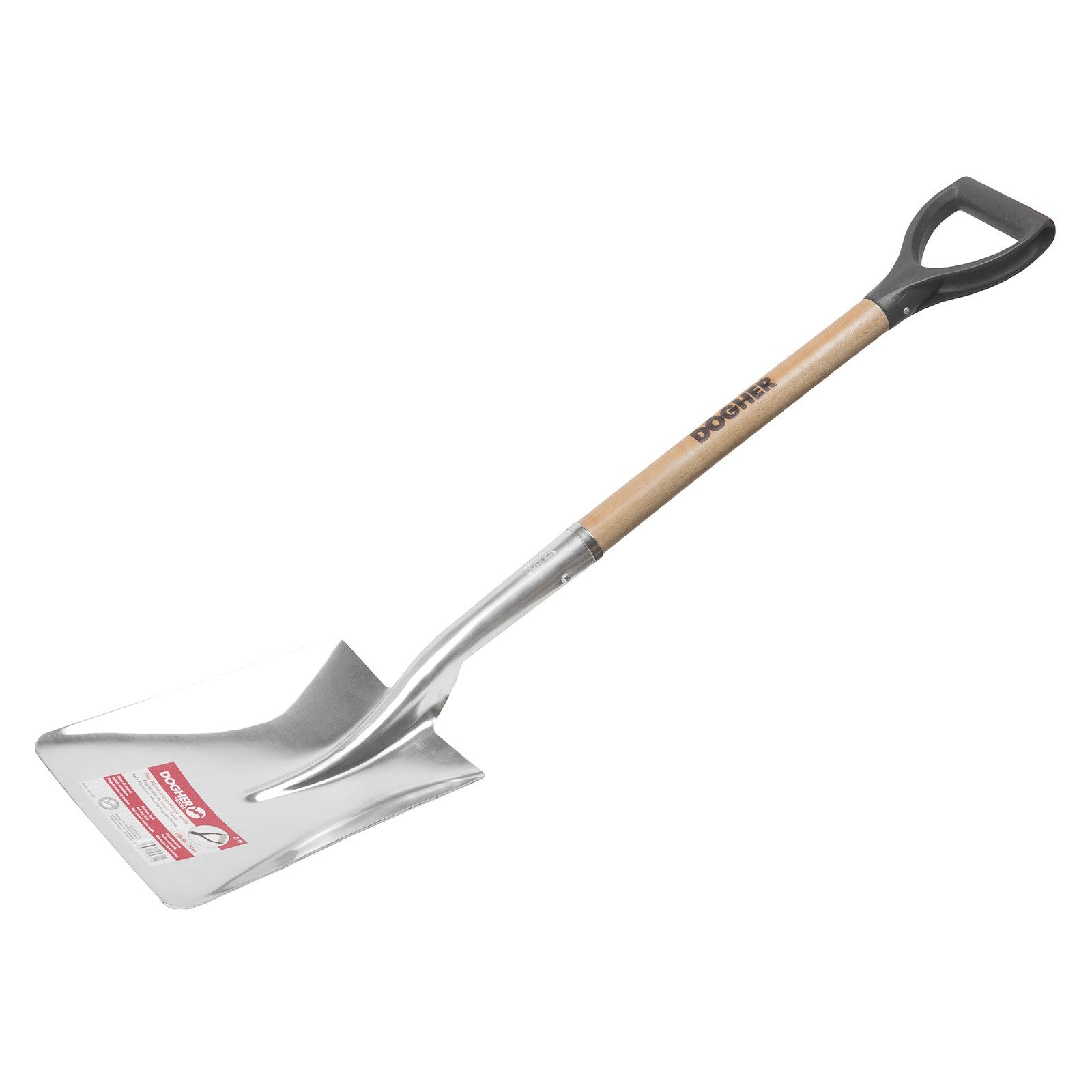 Dogher 871-030 - Pala Aluminio Mango Anilla 245X305 Mm