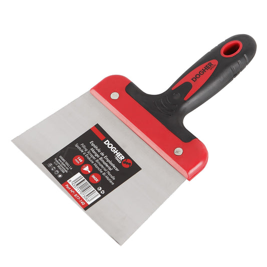Dogher 877-140 - Espat. Emplast. Inox M/Bimat. 140Mm