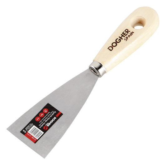 Dogher 880-120 - Espatula Carbono M/Madera De 120Mm