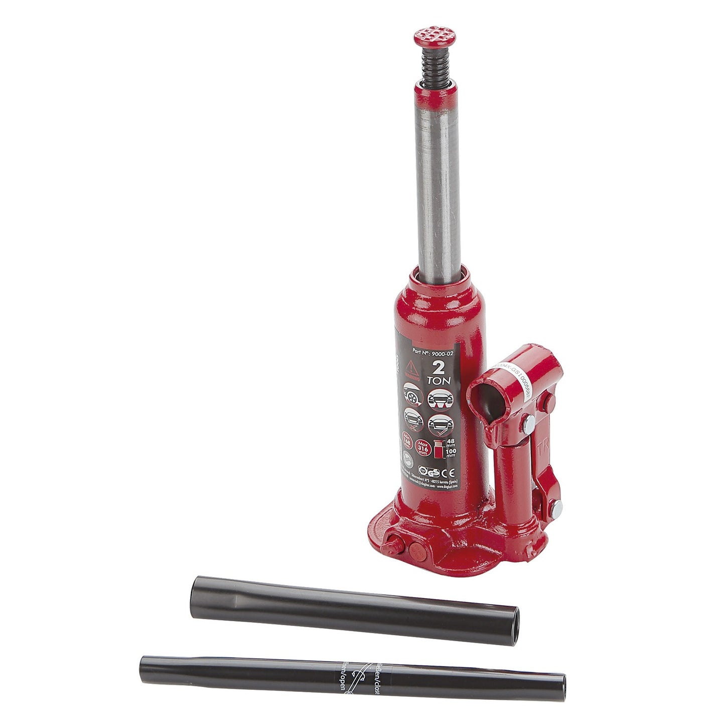Dogher 9000-02 - Gato De Botella Soldado Hidrapro 2Tn