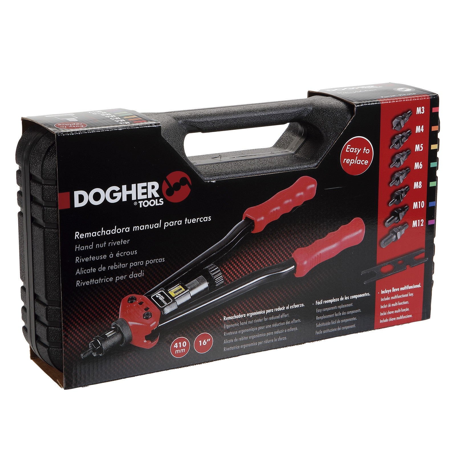 Dogher 919-025 - Remach.Tuercas Hasta M12 410Mm