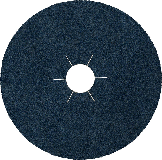 Klingspor 6721 - Disco de fibra vulcanizada CS 565, grano 60, 125 x 22 mm (Lote de 25 uds)