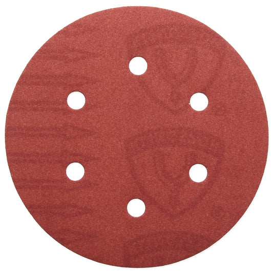 Klingspor 270560 - Disco de lija con velcro PS 18 EK, grano 180, 150 mm, perforación GLS3