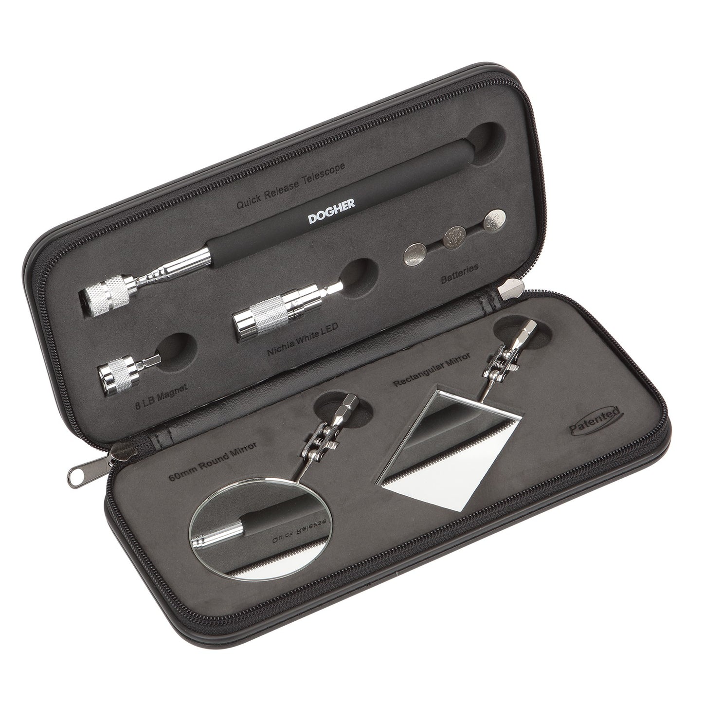 Dogher 930-100 - Juego 5 Pz Espejos Y Led Fastchange
