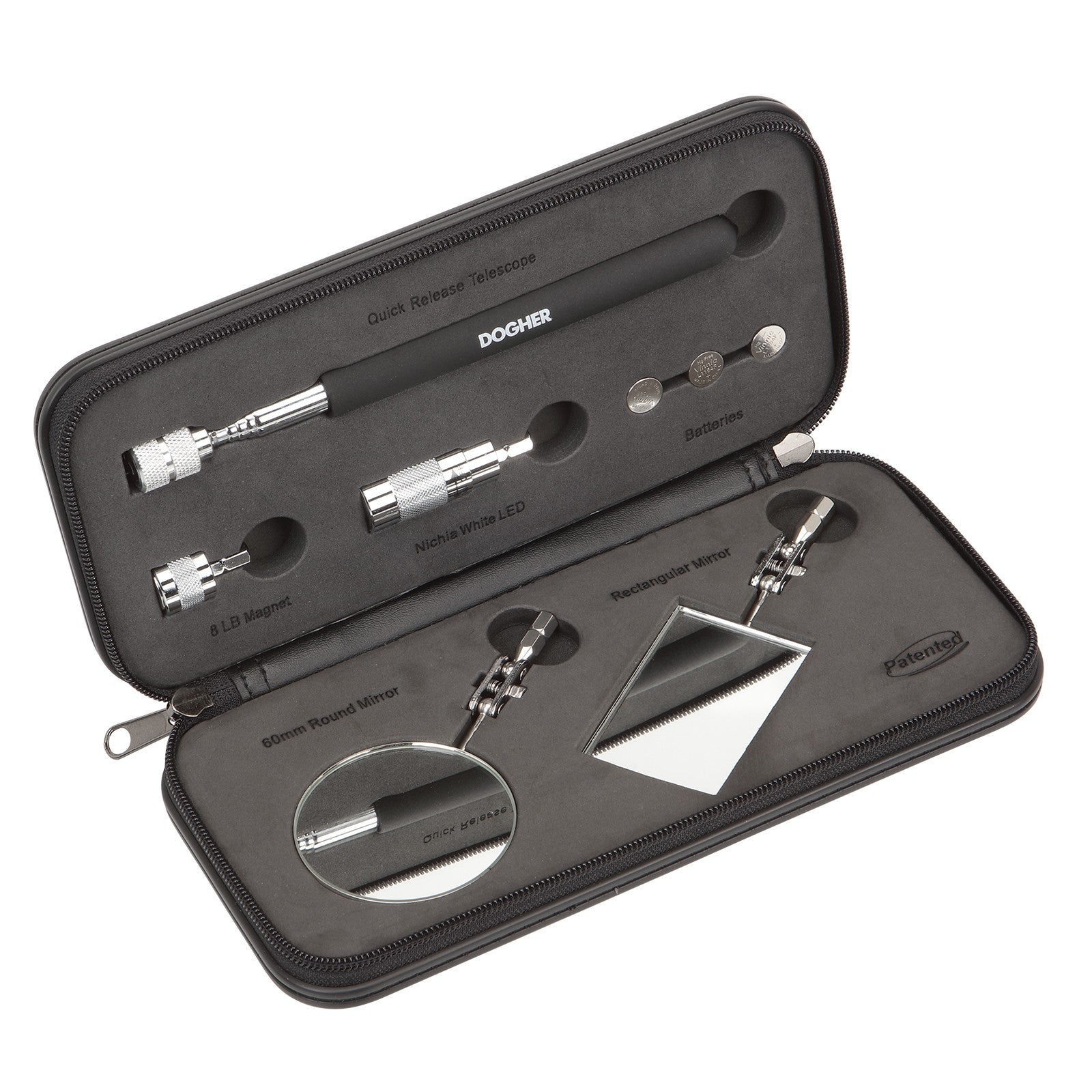 Dogher 930-100 - Juego 5 Pz Espejos Y Led Fastchange